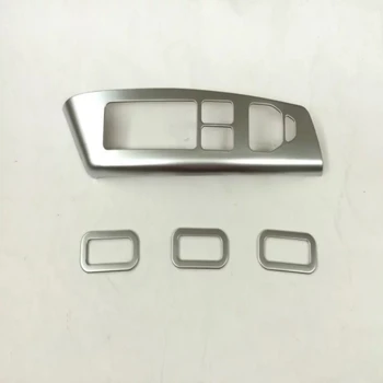 Автомобильный стайлинг ABS Хромированные автомобильные чехлы Наклейка на панель переключателя окна для Hyundai IX35 Внутренние аксессуары для стайлинга автомобилей