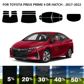 Предварительно Обработанная нанокерамика car UV Window Tint Kit Автомобильная Оконная Пленка Для TOYOTA PRIUS PRIME 4 DR HATCH 2017-2022