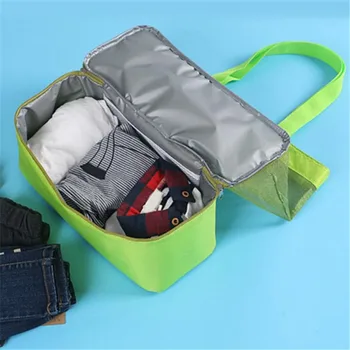 Новая термоизоляционная сумка, Ручная сумка для ланча, полезная сумка через плечо, сумка-холодильник для пикника, сетчатая пляжная сумка для хранения продуктов и напитков