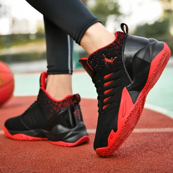 Модные мужские баскетбольные кроссовки, дышащая спортивная обувь, легкие кроссовки для женщин, удобная спортивная обувь для фитнеса
