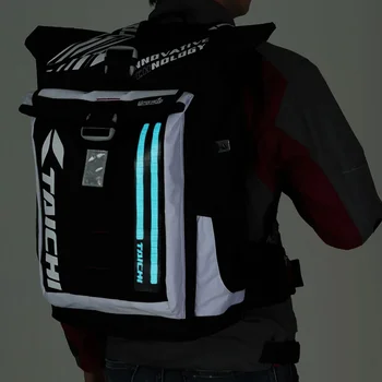 Новая спортивная сумка Rsb272 для активного отдыха, рюкзак для мотоциклистов, водонепроницаемый рюкзак для мотогонок со светодиодной подсветкой