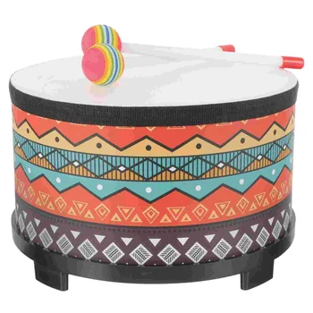 1 Комплект Инструмента для малого барабана, детского барабанного музыкального инструмента, детского ударного инструмента, барабана с палочками