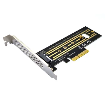 M.2 NVMe SSD к адаптерной карте PCI-E 4.0 PCI-E X4 4.0 GEN4 NVME KEY-M.2 Поддержка карты адаптера 2230/2242/2260/2280/22110 SSD