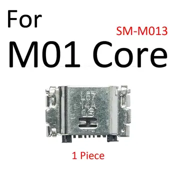 Разъем Micro USB Type-C Зарядное Устройство Для Зарядки Разъем для Samsung Galaxy M01 Core M015 M51 M31 M21 2020 2021 M11