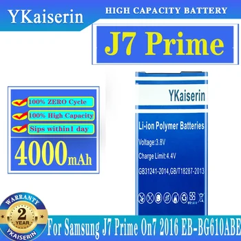YKaiserin EB-BG610ABE Аккумулятор емкостью 4000 мАч для Samsung Galaxy J6 Plus J6 + SM-J610F / J4 + J4PLUS 2018 SM-J415 / J4 Core J410