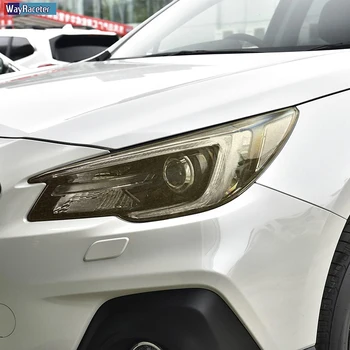 2 шт Защитная пленка для автомобильных фар, Золотистая Прозрачная Черная Наклейка из ТПУ для Subaru Outback 2018 2019 2020 Аксессуары